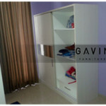 Lemari Pakaian Sliding HPL Ibu Asri Rempoa Ciputat