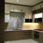 Kitchen Set Design Mencapai Plafon Pak Sapta Di Cirendeu