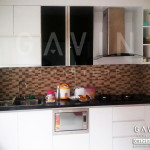 Kitchen Set Minimalis Murah HPL Putih Di Bintaro