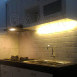 pembuatan model kitchen set semi klasik