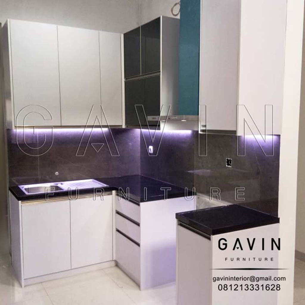 Konsep Dan Desain Kabinet Dapur Minimalis Milik Klien Di Depok ...