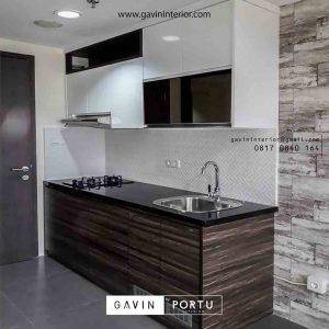 design kitchen set minimalis modern bentuk i produksi Gavin by Portu id3651